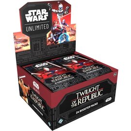 Fantasy Flight Star Wars Unlimited: Twilight of the Republic - Booster Display