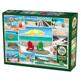 Outset Media Happy Place 1000 Pc Puzzle