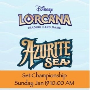 Disney Lorcana Azurite Sea Set Championship