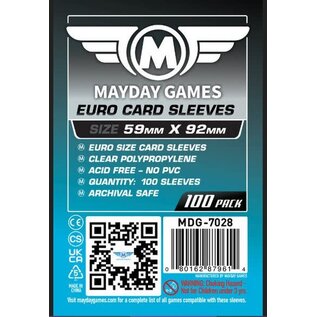 Mayday Games Mayday Sleeves: Euro Size (100)