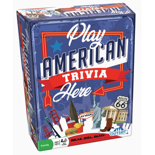 Outset Media Play American Trivia Here Board Game