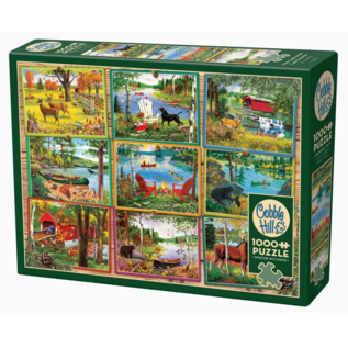 Cobble Hill Postcards from Lake Country 1000pc Puzzle