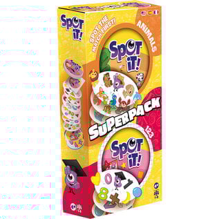 Zygomatic Spot It! Super Pack - Kids Animals & 123