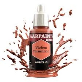 Army Painter TAP Warpaints Fanatic: Acrylic - Violent Vermilion 18ml
