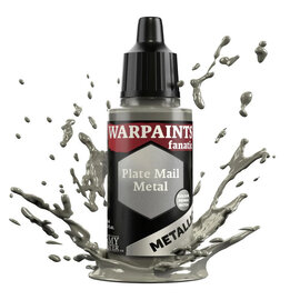 Army Painter TAP Warpaints Fanatic: Metallic - Plate Mail Metal 18ml