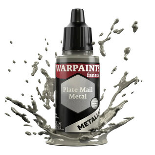Army Painter TAP Warpaints Fanatic: Metallic - Plate Mail Metal 18ml