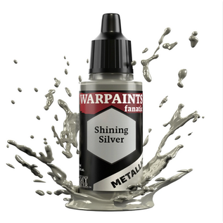 Army Painter TAP Warpaints Fanatic: Metallic - Shining Silver 18ml
