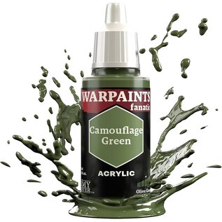 Army Painter TAP Warpaints Fanatic: Acrylic - Camouflage Green 18ml