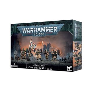 Games Workshop Warhammer 40K: Astra Militarum - Cadian Command Squad