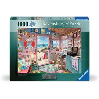 Ravensburger My Haven the Beach Hut 1000pc Puzzle