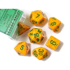 Chessex Dice: Poy 7 Set - Speckled Lotus