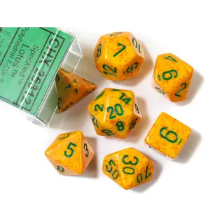 Chessex Dice: Poy 7 Set - Speckled Lotus