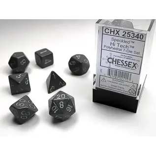 Chessex Dice: Poly 7 Set - Speckled Hi Tech