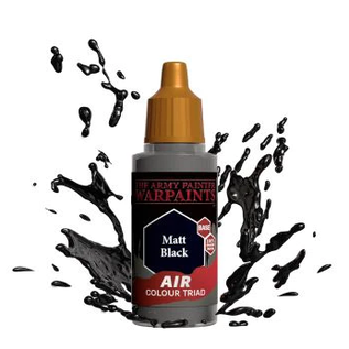 Army Painter TAP Paint: Air - Matt Black 18ml