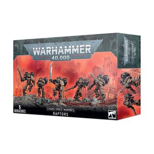 Games Workshop Warhammer 40K: Chaos Space Marines - Raptors