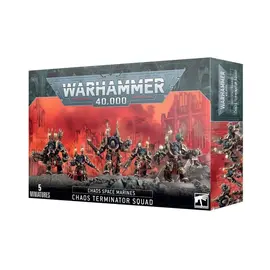 Games Workshop Warhammer 40K: Chaos Space Marines - Terminator Squad