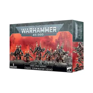 Games Workshop Warhammer 40K: Chaos Space Marines - Terminator Squad