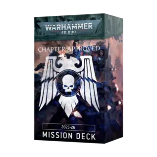 Games Workshop Warhammer 40K: Chapter Approved Mission Deck - 2025-26