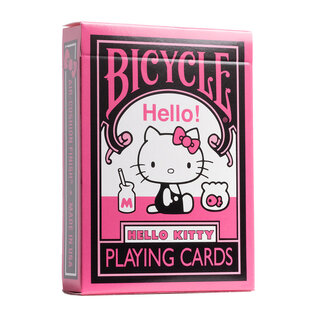 Bicycle Bicycle Playing Cards: Hello Kitty Black and Pink