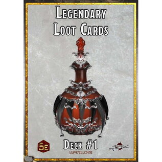 Legendary Games Legendary Loot Cards Deck #1 (5E)