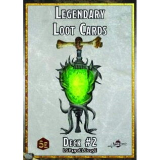 Legendary Games Legendary Loot Cards Deck #2 (5E)
