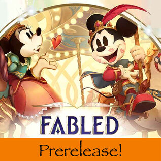 Disney Lorcana Fabled Prerelease Pack Rush Tournament