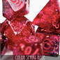 DnDDice.com Dice: Poly 7 Set - Color Spray Rose