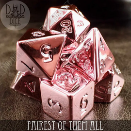 DnDDice.com Dice: Poly 7 Set - Fairest of Them All