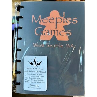 Witch Bolt Press Meeples Limited Edition D&D Journal