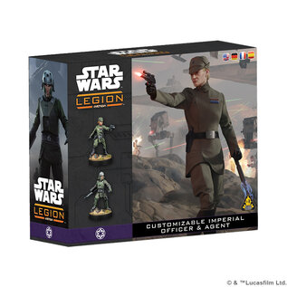 Atomic Mass Studios Star Wars Legion: Customizable Imperial Officer and Agent
