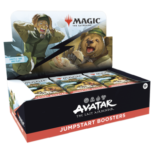 Wizards of the Coast Magic: Universes Beyond Avatar Last Airbender Jumpstart Booster Display