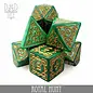 DnDDice.com Dice: Poly 7 Set - Royal Hunt