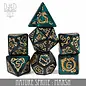 DnDDice.com Dice: Poly 7 Set - Nature Sprite: Marsh