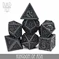 DnDDice.com Dice: Poly 7 Set - Kingdom of Ash