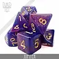 DnDDice.com Dice: Poly 7 Set - Jupiter Galaxy