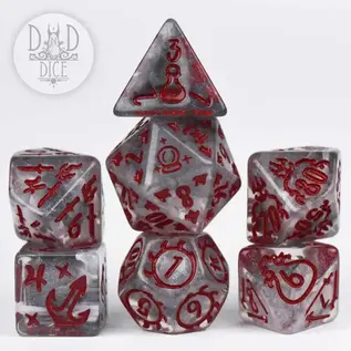 DnDDice.com Dice: Poly 7 Set - Enchanted Items