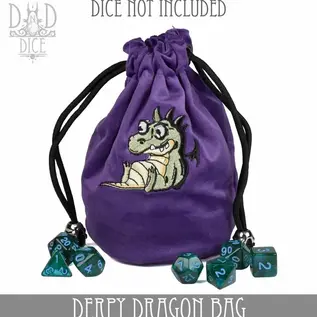 DnDDice.com Derpy Dragon Dice Bag