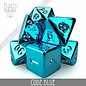 DnDDice.com Dice: Poly 7 Set - Code Blue
