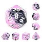 Foam Brain Dice: Poly 7 Set - Blueberry Smoothie