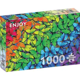 Outset Media Enjoy - Rainbow Butterfly 1000pc Puzzle