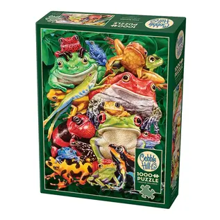 Cobble Hill Frog Business 1000pc Puzzle