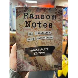 Very Special Games Ransom Notes House Party Edition