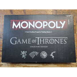 Used Game of Thrones Monopoly - Light Play