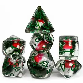 DnDDice.com Dice: Poly 7 Set - Mushroomcore
