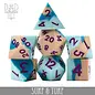 DnDDice.com Dice: Poly 7 Set - Silicone Surf & Turf
