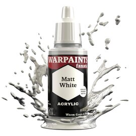 Army Painter TAP Warpaints Fanatic: Acrylic - Matte White 18ml