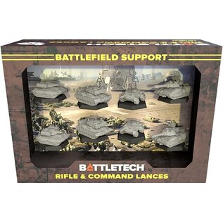 Catalyst Game Labs BattleTech: Battlefield Support - Rifle & Command Lances