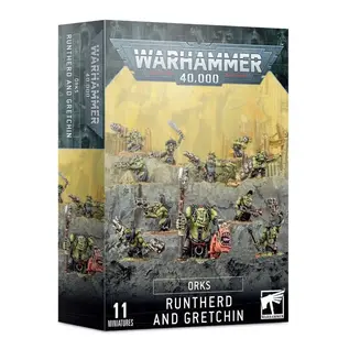 Games Workshop Warhammer 40K: Orks - Runtherd and Gretchin