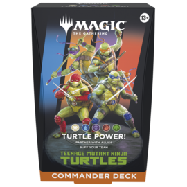 Wizards of the Coast Magic: Universes Beyond TMNT - Commander Deck Turtle Power
