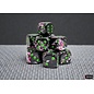 Chessex Dice: 16mm D6 - Brush Paintball / Green